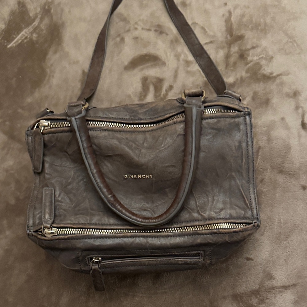 Givenchy Dark Brown Leather Accessory